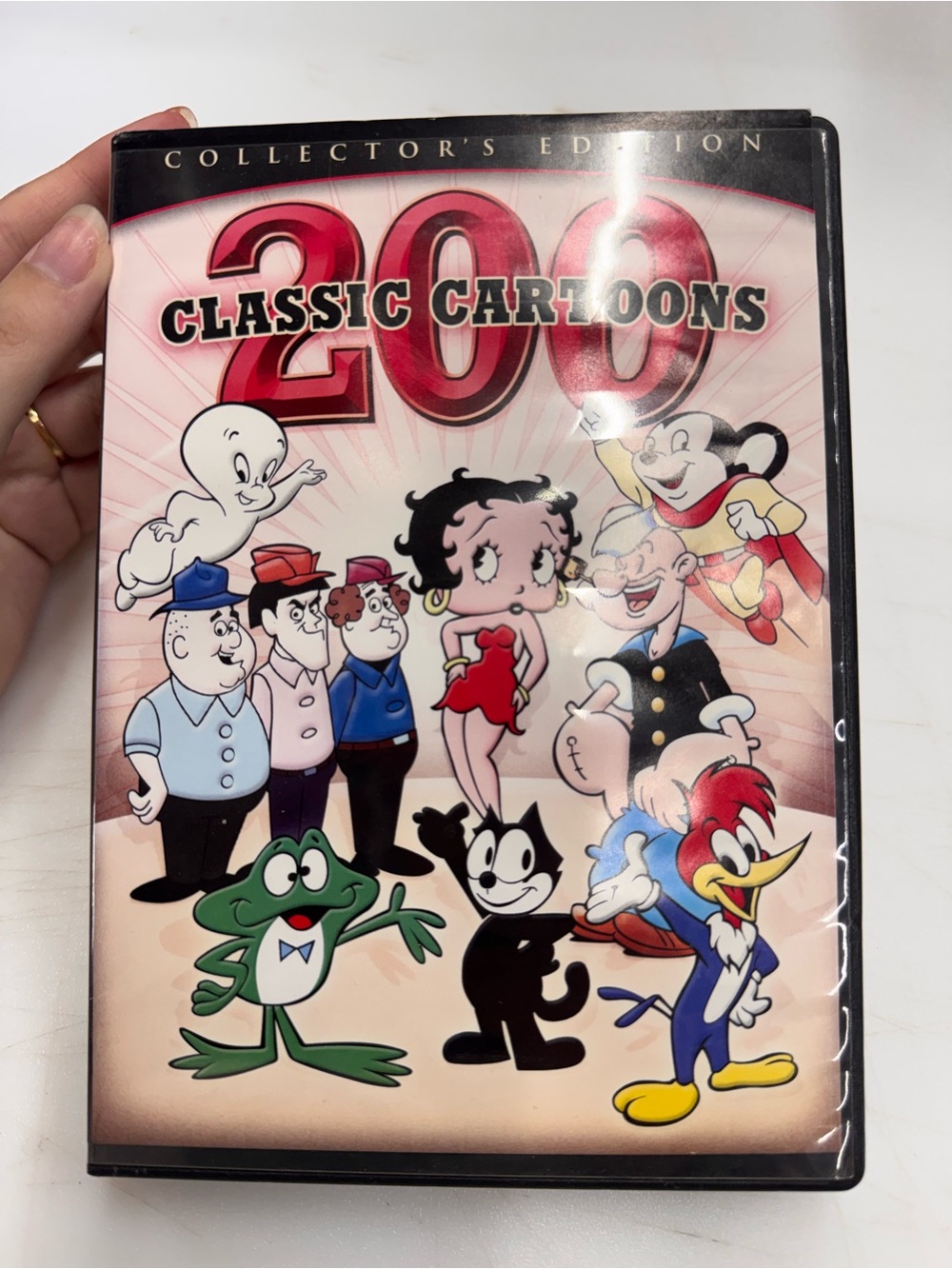 200 Classic Cartoons - Collector's Edition DVDs Tested Working